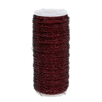 Artikel Bouilloneffektdraht Ø0,30mm 140m Bordeaux