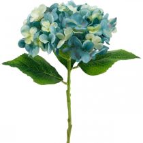 Artikel Deko Hortensie Blau Kunstblume Künstliche Gartenblume H35cm