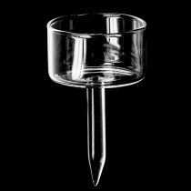 Artikel Teelichthalter Glas Teelichtstecker Klar Ø4,5cm H8cm 8 St
