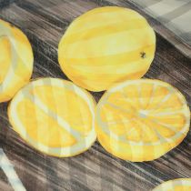 Artikel Wanddeko Sommerdeko Bild mit Zitronen Limonade 40×60cm