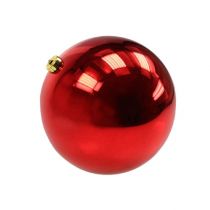 Artikel Weihnachtskugel Plastik klein Ø14cm Rot 1St