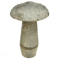 Artikel Deko Pilz Metall Herbst Grün Rost Vintage 30cmx50cm