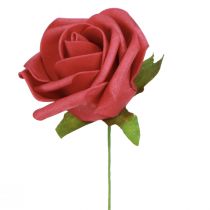 Artikel Foam Rose Schaumstoff Rot Künstliche Rosen 7,5cm 18 St