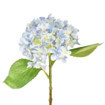 Artikel Hortensie künstlich Blau Kunstblume Blau Ø15,5cm 45cm