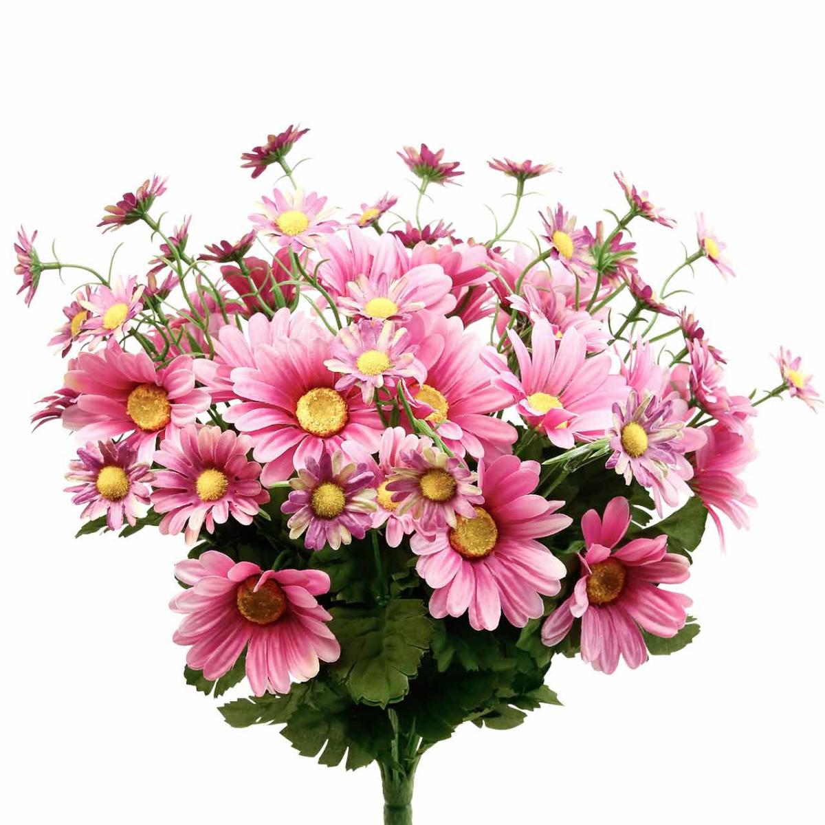 Floristik24.de Margeriten 44cm-08316 Kunstblumenstrauß Künstliche Pink
