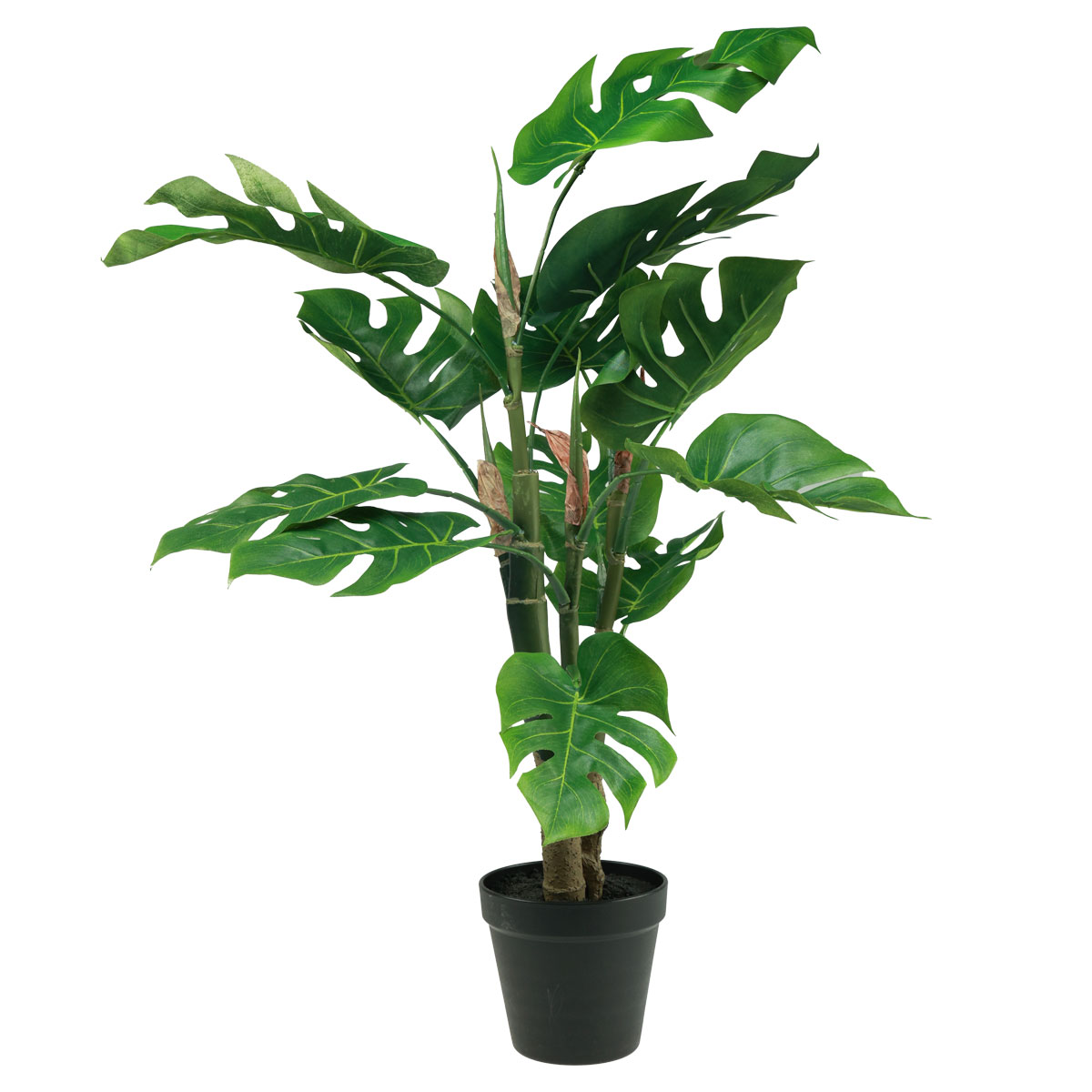 Floristik24.de Kunstpflanze Philodendron Künstliche H60cm-14894 Topfpflanze