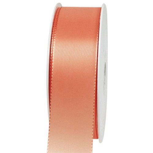 Floristik24 Geschenk- und Dekorationsband 40mm x 50m Apricot