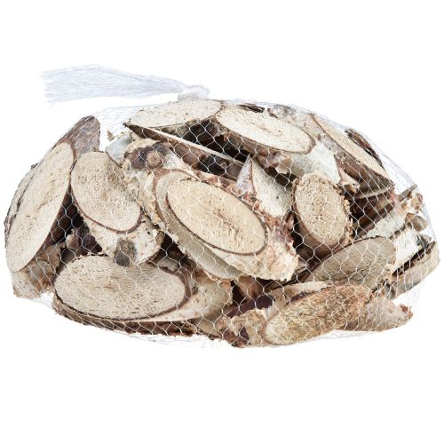 Artikel Holzscheiben Birke oval Birkenscheiben 4-9cm 450g