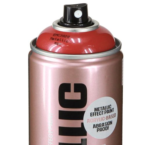 Artikel Acrylspray Metallic Rot Montana Cans Effektspray 400ml