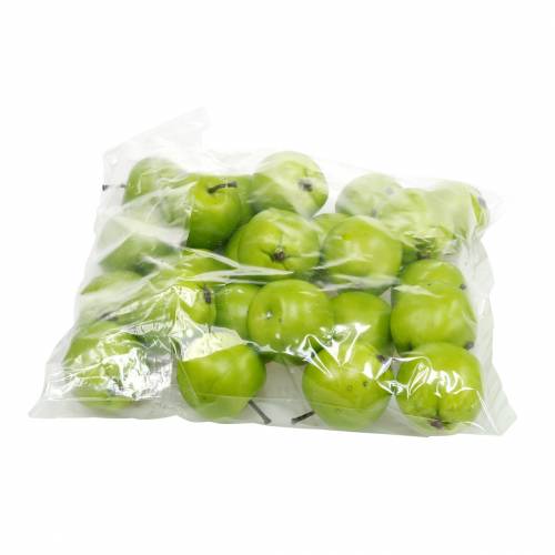 Artikel Deko-Obst Mini-Apfel künstlich Grün 4,5cm 24 St