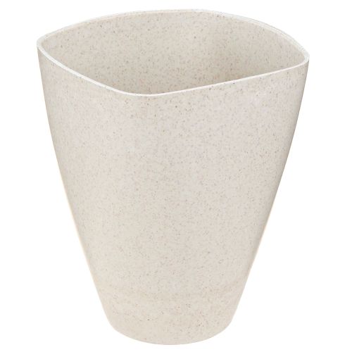 Artikel Orchideentopf Blumentopf Plastik Beige Meliert 13,5x13cm H16,5cm 4St