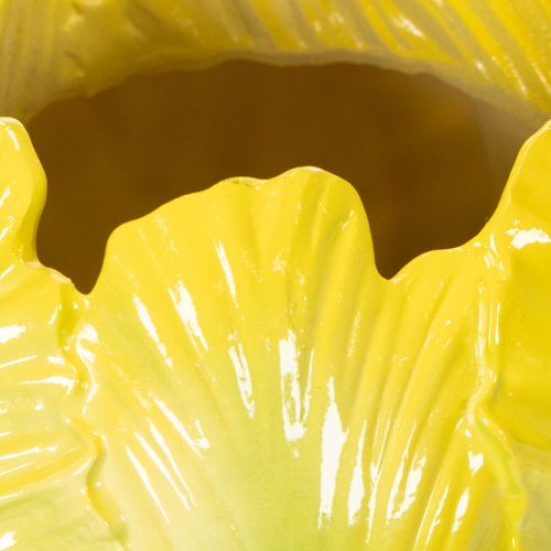 Artikel Blumenvase Auffallendes Tulpen Motiv Perfekt für Wohnzimmer Dekoration 16cm 2St