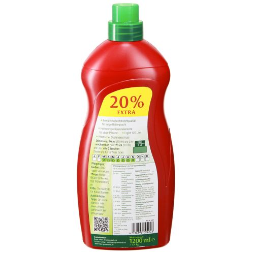 Artikel Chrysal Düngemittel Kübelpflanzen Dünger 1,2l