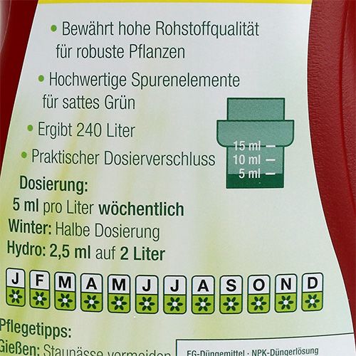 Floristik24 Chrysal Grünpflanzen & Palmen Dünger 1000ml