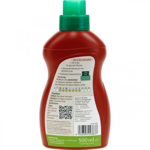 Artikel Chrysal Bio-Dünger Tomaten & Kräuter Düngemittel 500ml