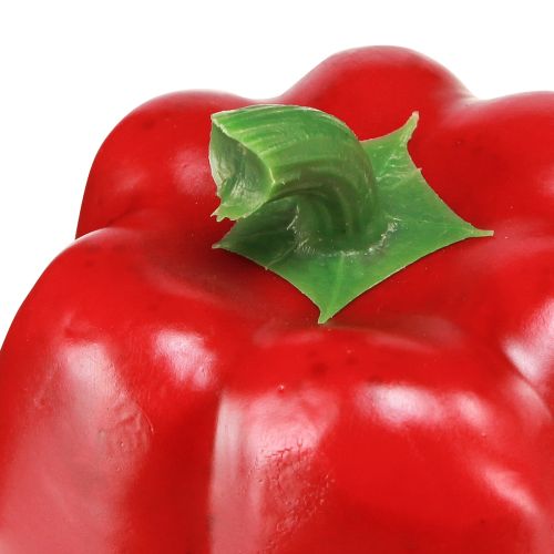 Artikel Deko Gemüse Paprika Rot Lebensmittelattrappe H10cm
