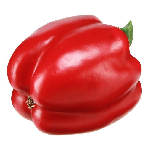 Artikel Deko Gemüse Paprika Rot Lebensmittelattrappe H10cm