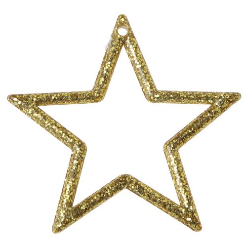 Artikel Deko Stern Gold Glitter Tischdeko Weihnachten 4,5cm 120 St