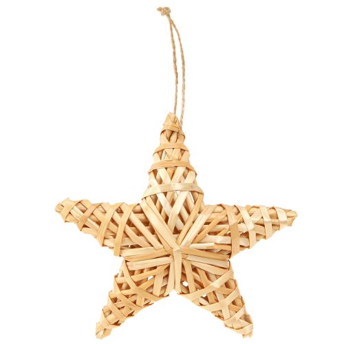 Artikel Deko Rattan Sterne Weihnachten 14,5cm 3er Set