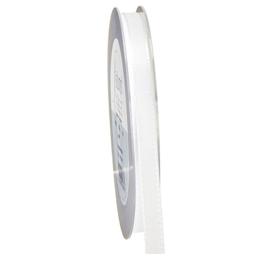 Artikel Dekorationsband Weiß 8mm 50m
