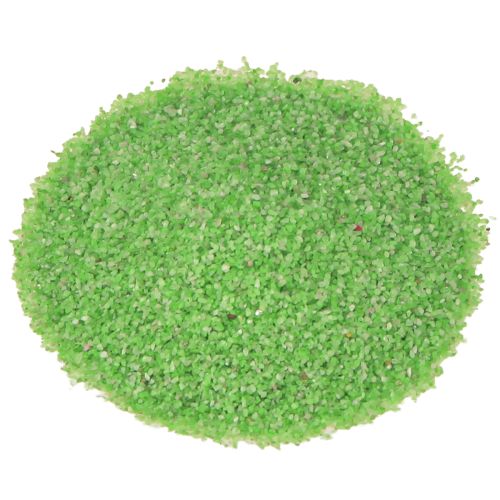 Artikel Dekosand Grün Neon Sand Farbsand 0,5mm Neongrün 1kg