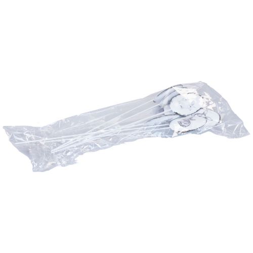 Artikel Blumenstecker Metall Deko Eier mit Osterhasen 5×7cm 8 St