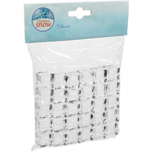 Artikel Künstliche Eiswürfel Deko Eis Transparent 2cm 30 St