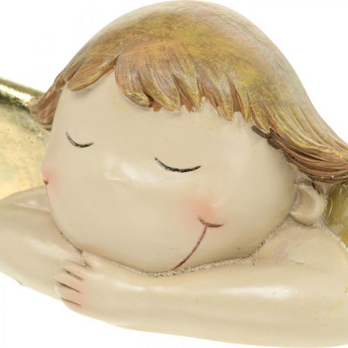 Floristik24 Deko Engel Figur Weihnachten Tischdeko 22,5×9,5×9cm
