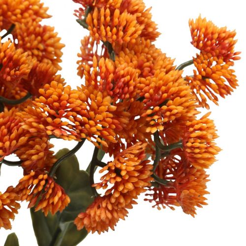 Artikel Fetthenne Orange Sedum Mauerpfeffer Kunstblumen H48cm 4St