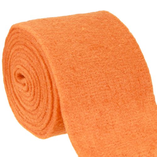 Artikel Filzband 15cm x 5m Orange