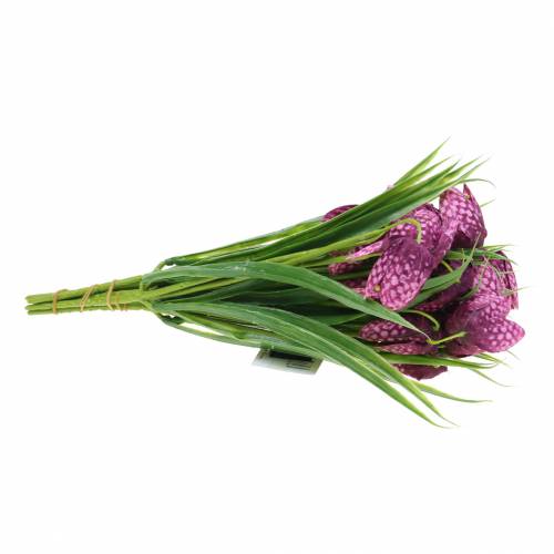 Artikel Schachbrettblumen Fritillaria künstlich Lila 29cm 6 St