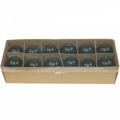 Artikel Gänseeier Schwarz Ausgeblasene Eier Osterdeko 10 St