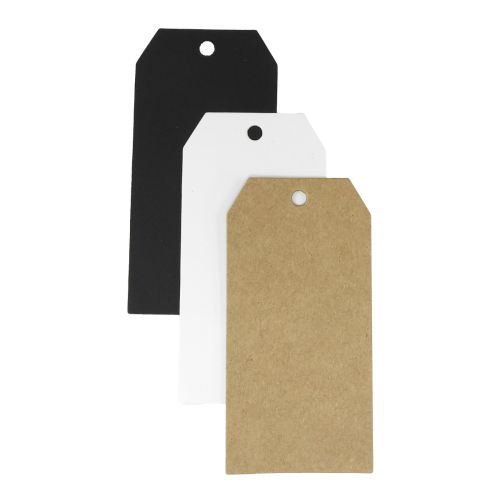 Floristik24 Geschenkanhänger Deko Anhänger Papier 3,5×6cm 300St