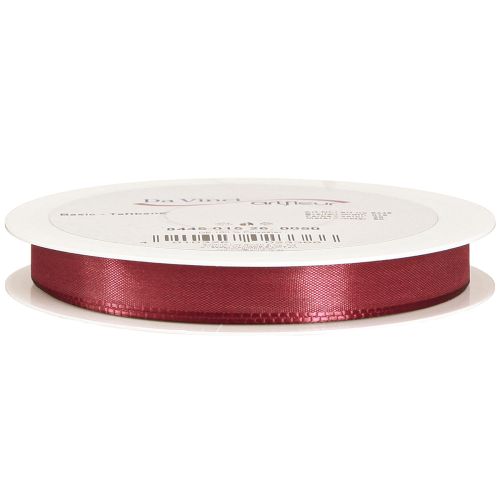 Artikel Geschenkband Taftband Deko Band Bordeaux 15mm 50m