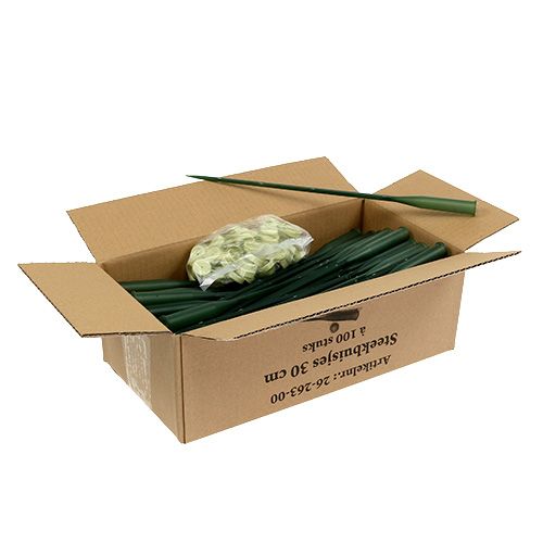 Artikel Gesteckröhrchen 30cm x 1,5cm 100 St