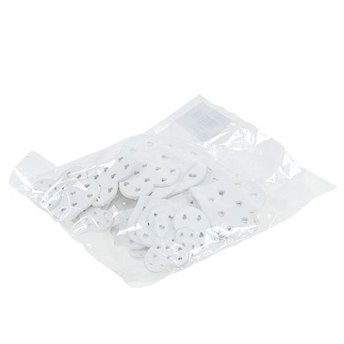 Artikel Herz Mix Weiß 3,3cm - 7cm 54St