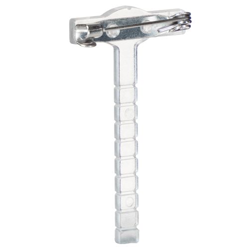 Artikel Hochzeitsanstecker Revers Anstecknadeln transparent/Silber 5cm 50 St