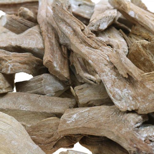 Artikel Wurzelholz Deko Holz Weiß gewaschen, Natur 4-12cm 450g