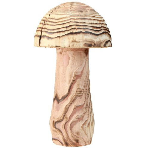 Artikel Holzpilz zum Stellen Deko Pilz Holz Paulownia Ø15cm H28cm