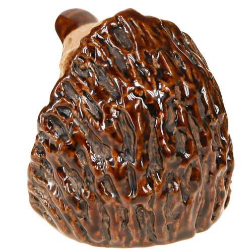 Artikel Keramik Igel Deko Figur Herbstdeko handbemalt H7cm 3 St