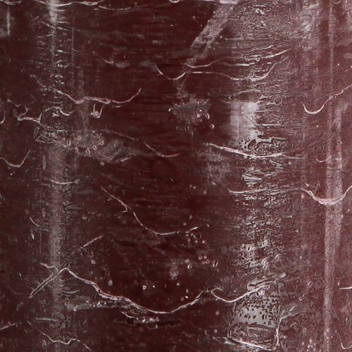 Artikel Kerzen Burgund Stumpenkerzen Durchgefärbt 85x200mm 2 St