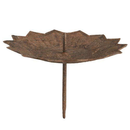 Artikel Kerzenhalter zum Stecken Ø11cm H8cm Rost-Effekt 4St