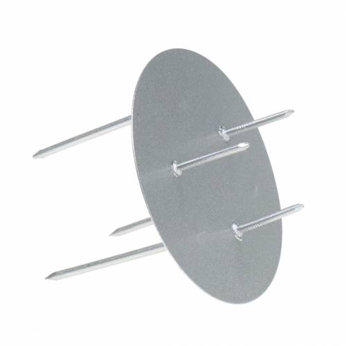 Artikel Kerzenhalter zum Stecken Silber Ø6,5cm 12St