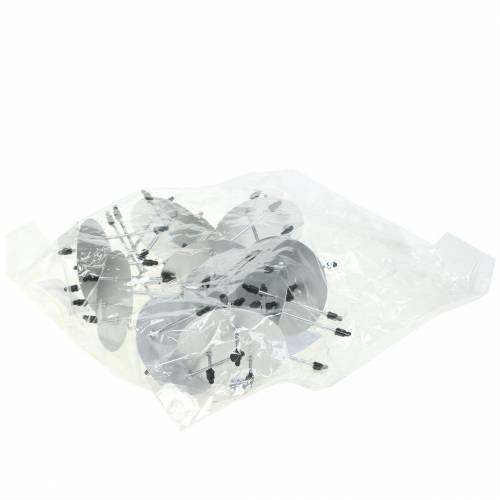 Artikel Kerzenhalter zum Stecken Silber Ø6,5cm 12St