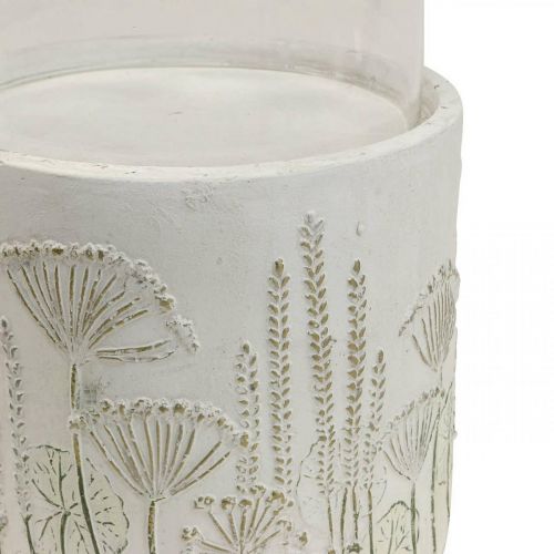 Artikel Kerzenständer Windlicht Glas mit Sockel Ø17cm H32cm