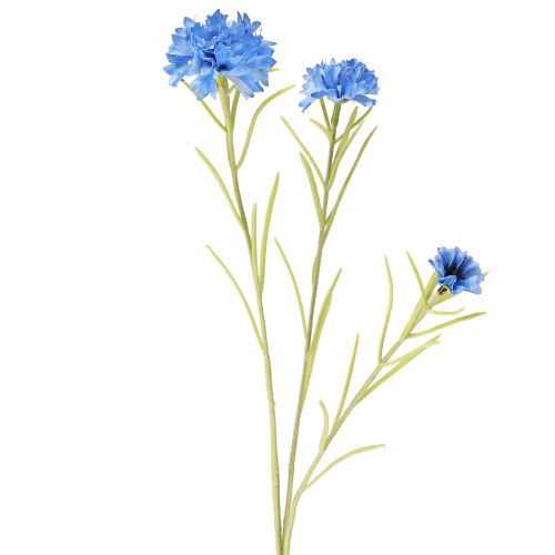 Artikel Kornblumen künstlich Blaue Kunstblumen Sommer 85cm 3St