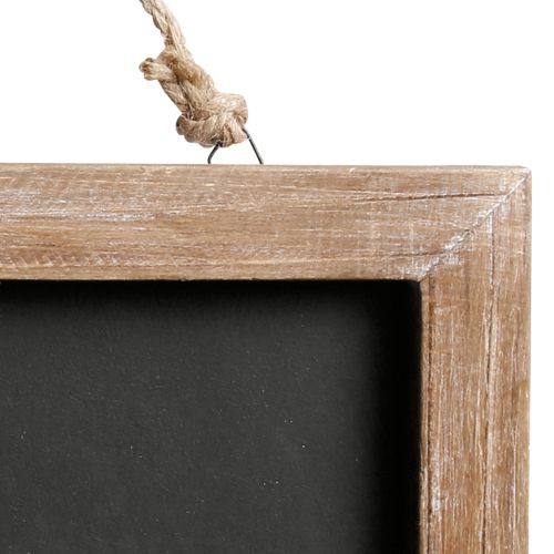 Floristik24 Kreidetafel zum Aufhängen Vintage Holztafel Natur 40×30cm