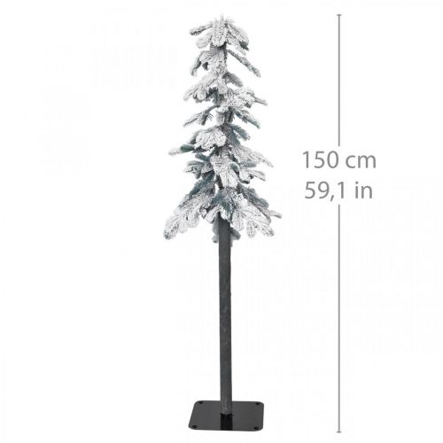 Floristik24 Künstlicher Weihnachtsbaum Beschneit Deko Winter 150cm