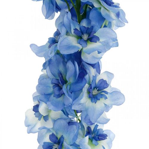 Floristik24.de Künstlicher Seidenblumen-63275 Rittersporn Blau Kunstblume Delphinium