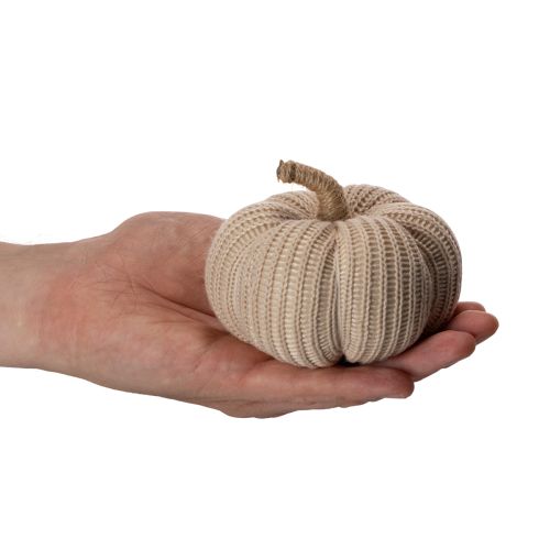 Artikel Deko Kürbis gestrickt Herbstdeko 10cm 6St